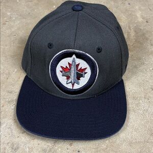 Zephyr Adjustable Snapback Winnipeg Jets Cap